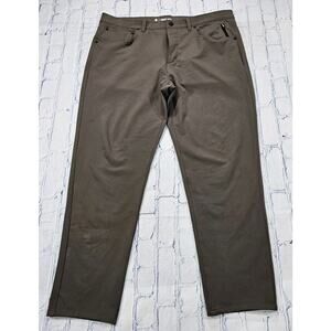 Four Laps Pants Green RE UP Traverse Water Repellent Stretch Golf MENS SZ 36X34